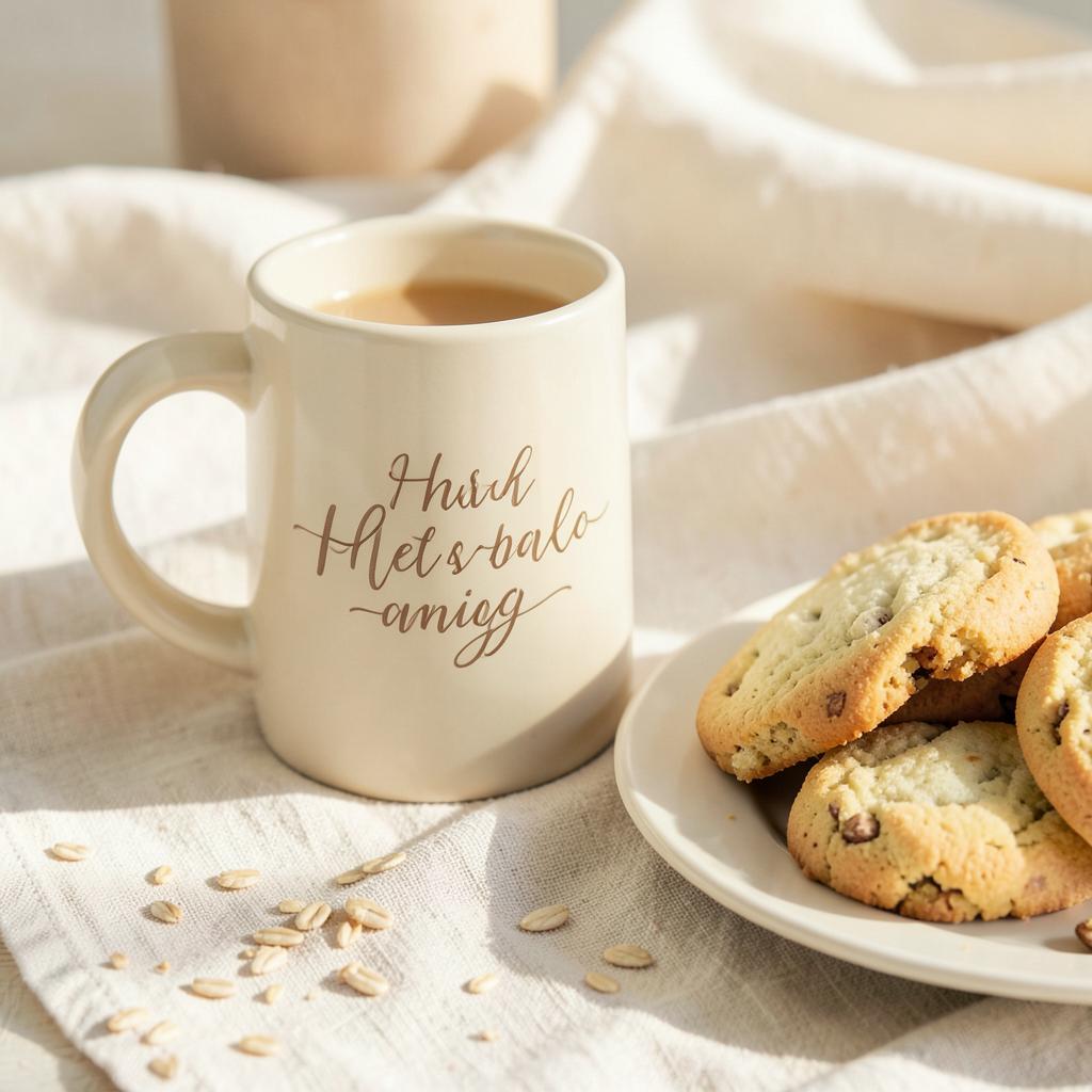 Personalised The Snowman Christmas Wishes Plastic Mug